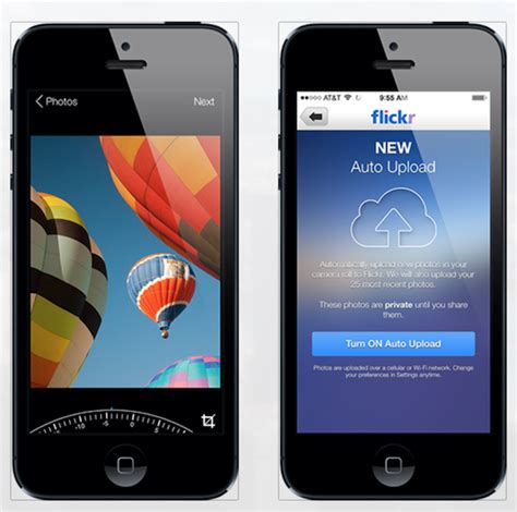 Flickr Mobile App.